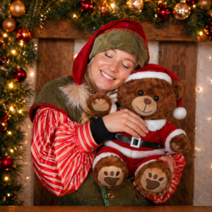 Jingle Bear Outfit - £12